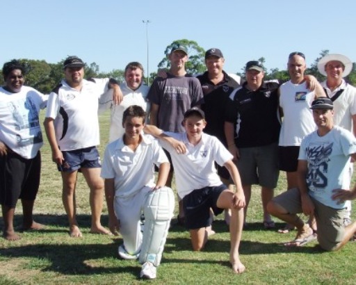 A big win for the Fifths in the milestone games of Michael Harvey (250) and James Holt (50). L-R: Channa DeSilva, Sandro Capocchi, James Holt, Michael Harvey, Darren Nagle, Mark Gauci, Lou Raffaele and Sean O'Kane. Front: Luke Brock, Charles Aitken and Matt Gauci.