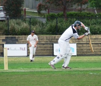 Mitchell Evans was in great form behind the stumps, and also showed excellent technique with the bat.