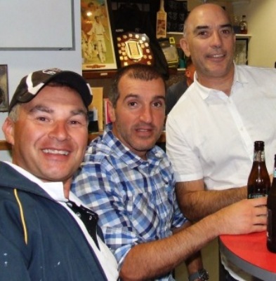 At the function: L-R Life Members Dean Jukic, Jim Polonidis and John Talone.