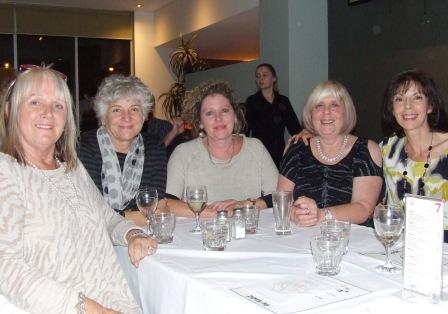 Our partners  help ensure we've got a viable and successful club. L-R Adele Walker, Julia Raath, Mary Curran, Sandra Thomas & Virginia Gardiner.