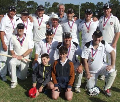 Our team: From left: Back - Dean Jukic, Mark Gauci, Brett Curran, Sean O'Kane, president Charlie Walker, John Talone, Peter O'Kane and Dean Lawson. Middle - Kevin Gardiner, Sam Carbone, Paul Edwards and Paul Hobbs. Front - our next generation: Max and Luke Talone.