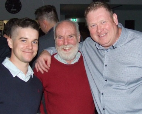 At the function: L-R Stephen Ward, Allan Cumming and Simon Thornton.