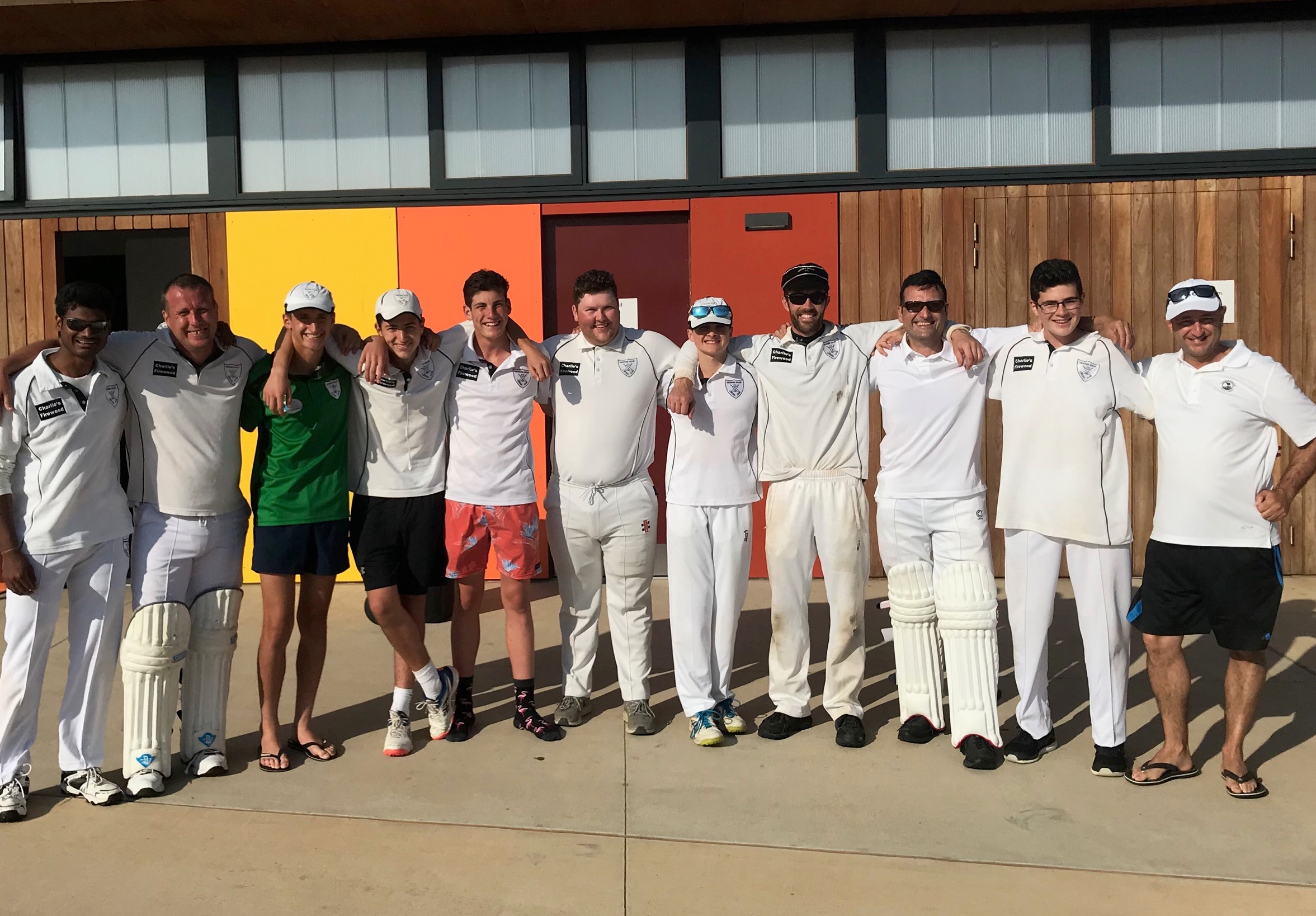 Our Sevenths team in the finals: L-R Yashwanth Kanduri, Shaun Rayment, Luca Nimorakiotakis, Felix Fischer, Bevan Holder, Andreas Skiotis, Noah Nimorakiotakis, Michael Ozbun, Bill Nimorakiotakis, Tomas Morrissy and George Manousas.