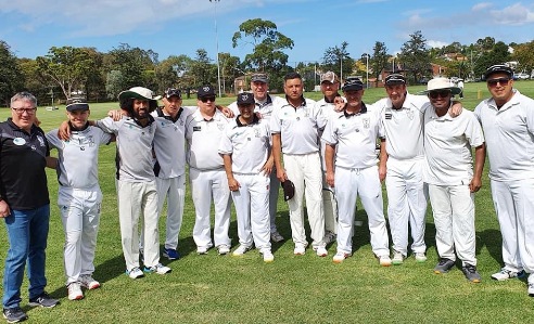 Our Thirds fell short in their Grand Final on March 27 - also at Ormond Park. L-R Peter Golding, Stephen Ward, Manthan Nicholas, Dean Jukic, Mark Gauci, Sunny Sharma, Ian Denny, Sunil Bhandari, Dean Lawson, Dom Gibaldi, Ben Thomas, Maksudur Rahman and Sagar Bhatia.