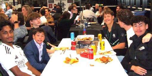 Our teen tyros were among the awards and the Premierships. L-R Aksha Perera, Oliver McKeown, Luke Sevenson, David Lubansky, Jeremy Sevenson and Oscar McKeown.