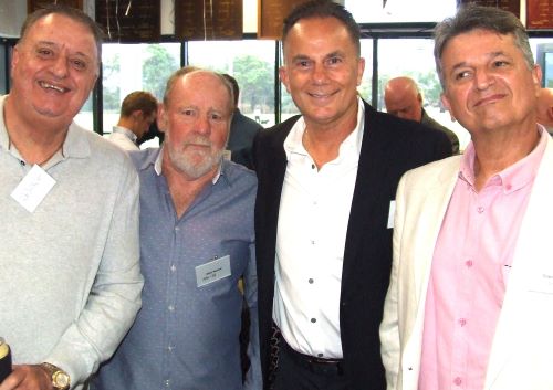 Reminiscing over past successes for Moonee Valley: L-R Warwick Knill, Garry Noonan, Bill Nagel and Robert Corollo.