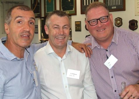 Three current and contemporary greats: L-R Jim Polonidis, Geoff McKeown and Simon Thornton.