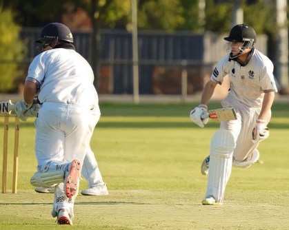 Jack Newman is no slouch with the bat - even though he brings himself in lower down the order.