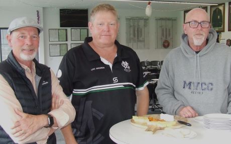 Life Members all: L-R Greg Peters, Darren Nagle and Kevin Gardiner.