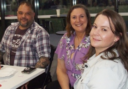 At the function: Sandro Capocchi and Victoria Thorneycroft (centre).