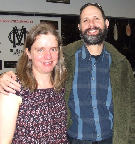 Proud parents: Rebecca and Alex Lubansky.