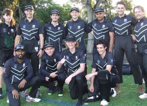 Our first-up winners: L-R. Back - Mitch Higgs, Sam Younghusband, Tain Piercy, Will Blair, Ruwan Jayaweera, Luke Brock and Brayden McGregor. Front - Suraj Weerasinghe, Jack Newman, Zac Nilsson and Luca Nimorakiotakis.
