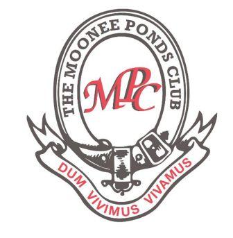 Major sponsor - Moonee Ponds Club Major sponsor - Moonee Ponds Club