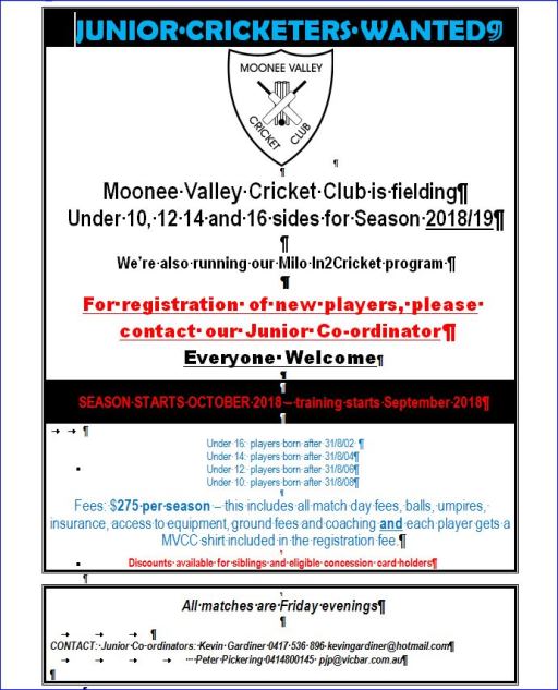 Join Moonee Valley