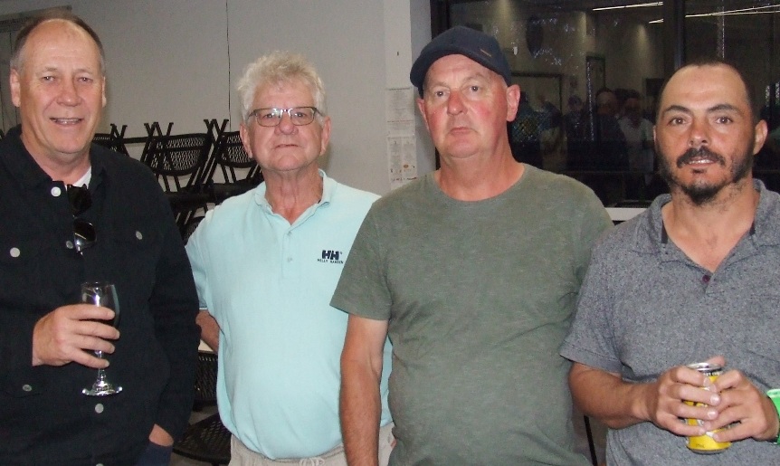 Back at the Valley - L-R Ian Denny, Gary Johnson, Greg Meyers and Danny Terzini. Back at the Valley - L-R Ian Denny, Gary Johnson, Greg Meyers and Danny Terzini.