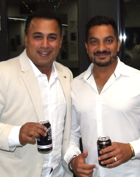 Getting ready for their 2025/26 campaign: Thirds captain Sagar Bhatia (left) and vice-captain Vinny Singh.