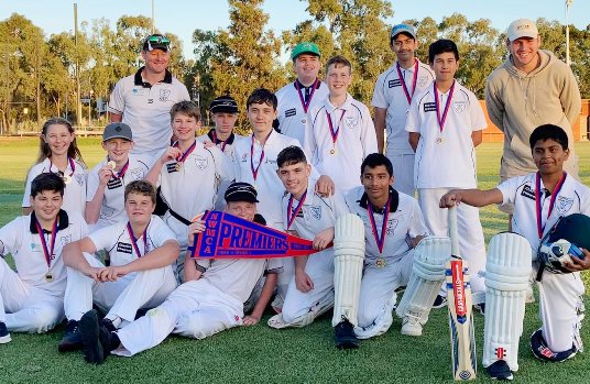 Our Under 14s did us proud: L-R: Back - Katherine Baker, Lucas Tipper, coach/team manager David Baker, Mark Lubansky, Jordy Walsh, Harper Eason, Diego Surace, Jeremy Sevenson, Antonio Baldino, Dante Mazzarella, training coach Jack Newman. Front - Eden Del Citto, Angus Hughes, Zac Nilsson, Max Talone, Hayagreev Bashyam, Rushil Gundubilli.